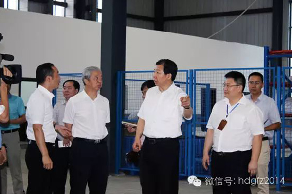 助力株洲新材料產(chǎn)業(yè)發(fā)展，省、市領(lǐng)導(dǎo)蒞臨宏大指導(dǎo)
